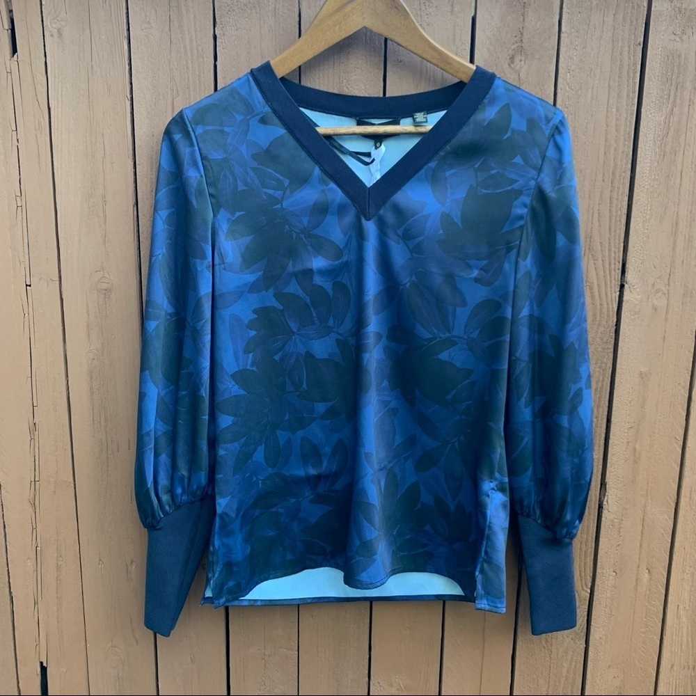 Navy Blue Women's Top - Picture 7 of 15